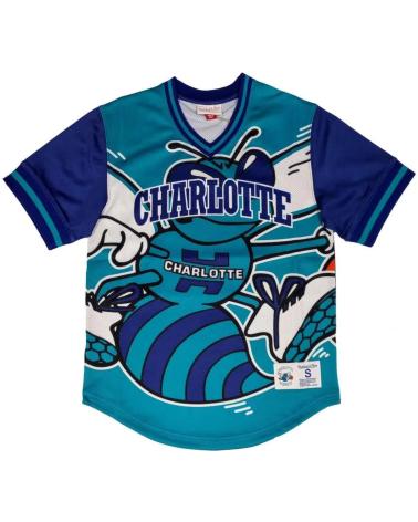 MAGLIA MITCHELL & NESS NBA CHARLOTTE HORNETS JUMBOTRON MESH SCOLLO A V 1