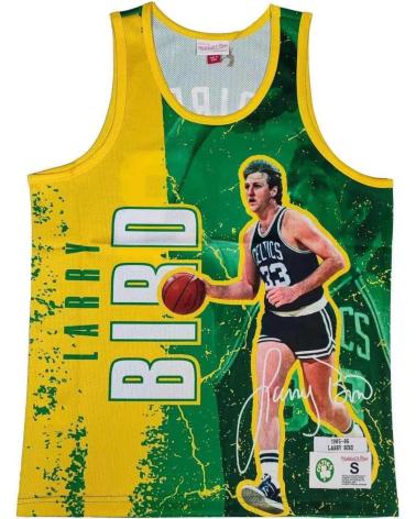 MITCHELL & NESS NBA LARRY BIRD PLAYER BURST TRIKOT 1