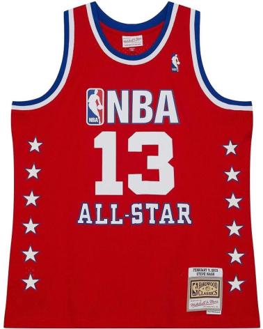 CAMISETA MITCHELL & NESS STEVE NASH SWINGMAN ALL-STAR WEST 2003 1