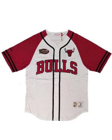 CAMISETA BÉISBOL MITCHELL & NESS CHICAGO BULLS NBA PRACTICE DAY 1 1