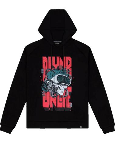 DOLLYNOIRE FELPA CON CAPPUCCIO DLYNR PARTY HARD SKULL NERA 1