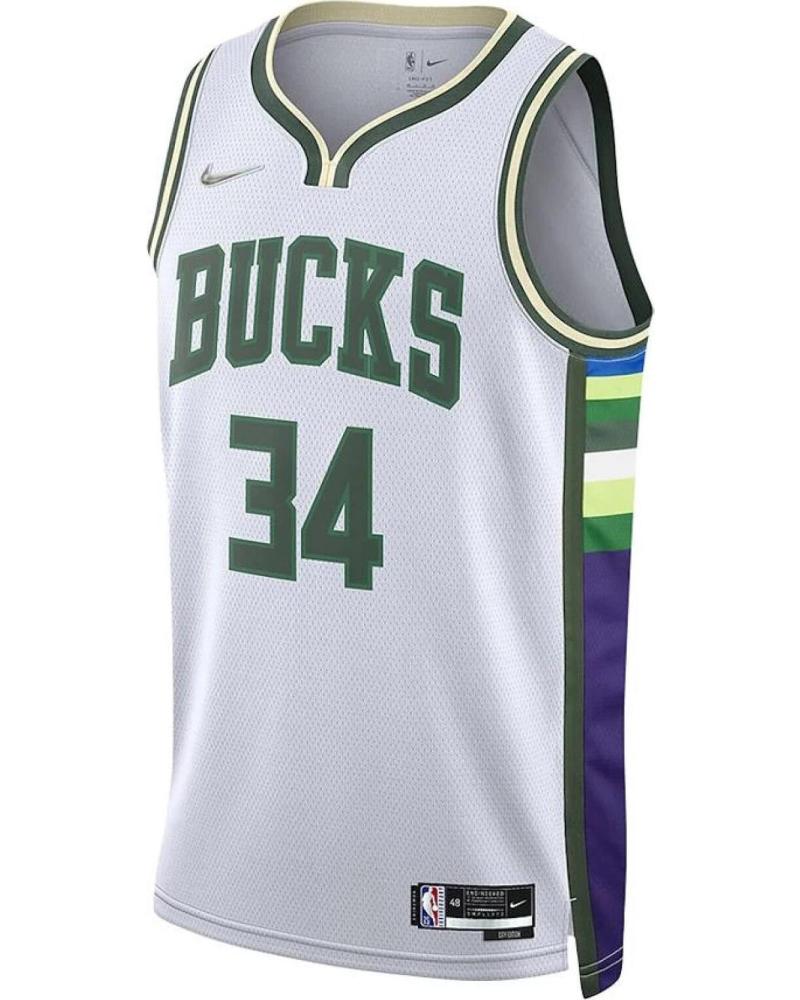 NIKE CAMISETA BALONCESTO GIANNIS ANTETOKOUNMPO MILWAUKEE BUCKS SWINGMAN CITY EDITION 1