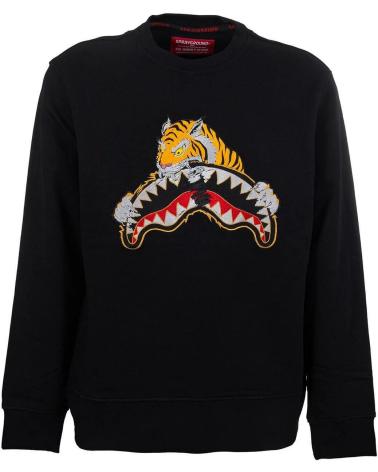 FELPA SPRAYGROUND TIGER BLACK GIROCOLLO 1