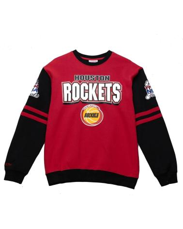 MITCHELL & NESS HOUSTON ROCKETS ALL OVER CREW SWEATSHIRT 1