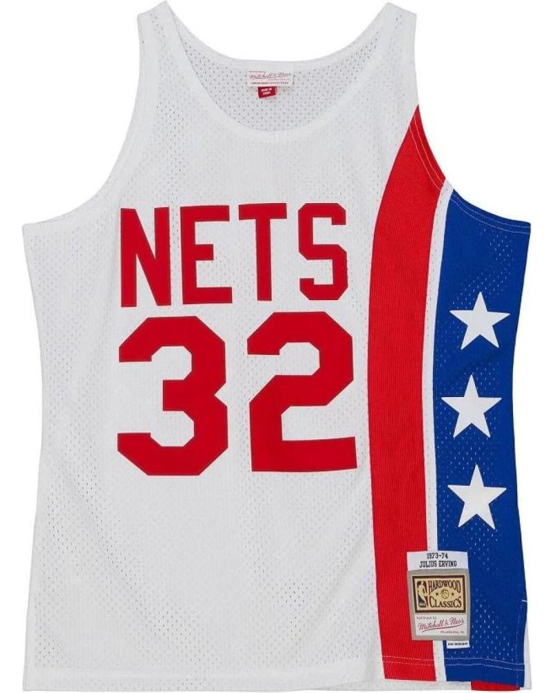 MITCHELL & NESS CAMISETA JULIUS ERVING NEW JERSEY NETS SWI 1