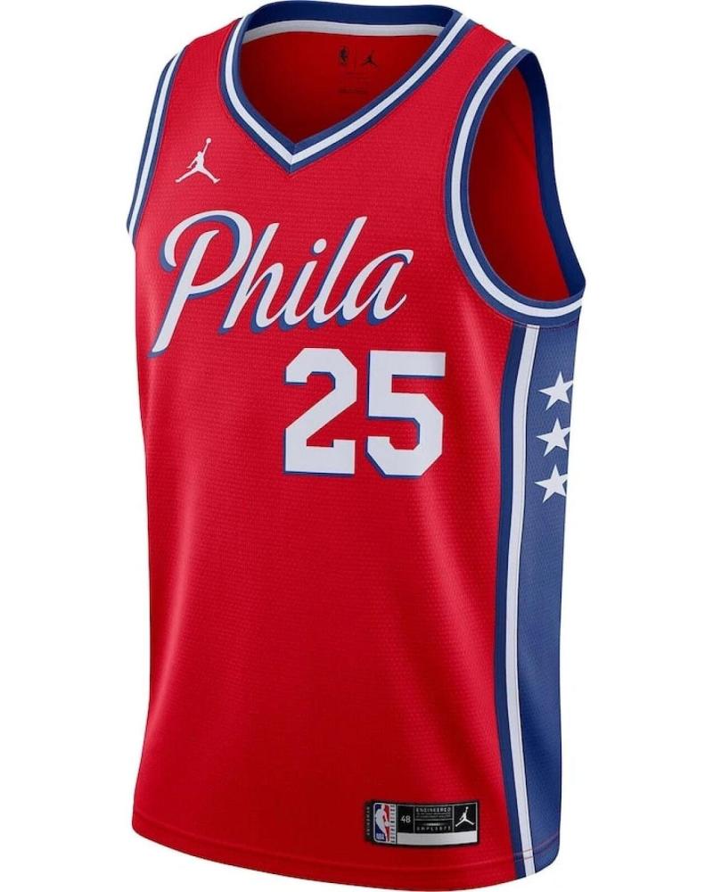 MAILLOT DE BASKET JORDAN BEN SIMMONS PHILADELPHIA 76ERS SWINGMAN ST 1