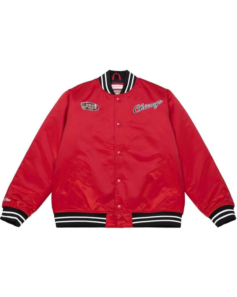 MITCHELL & NESS BLOUSON BOMBER CHICAGO BULLS HEAVYWEIGHT SATIN 1