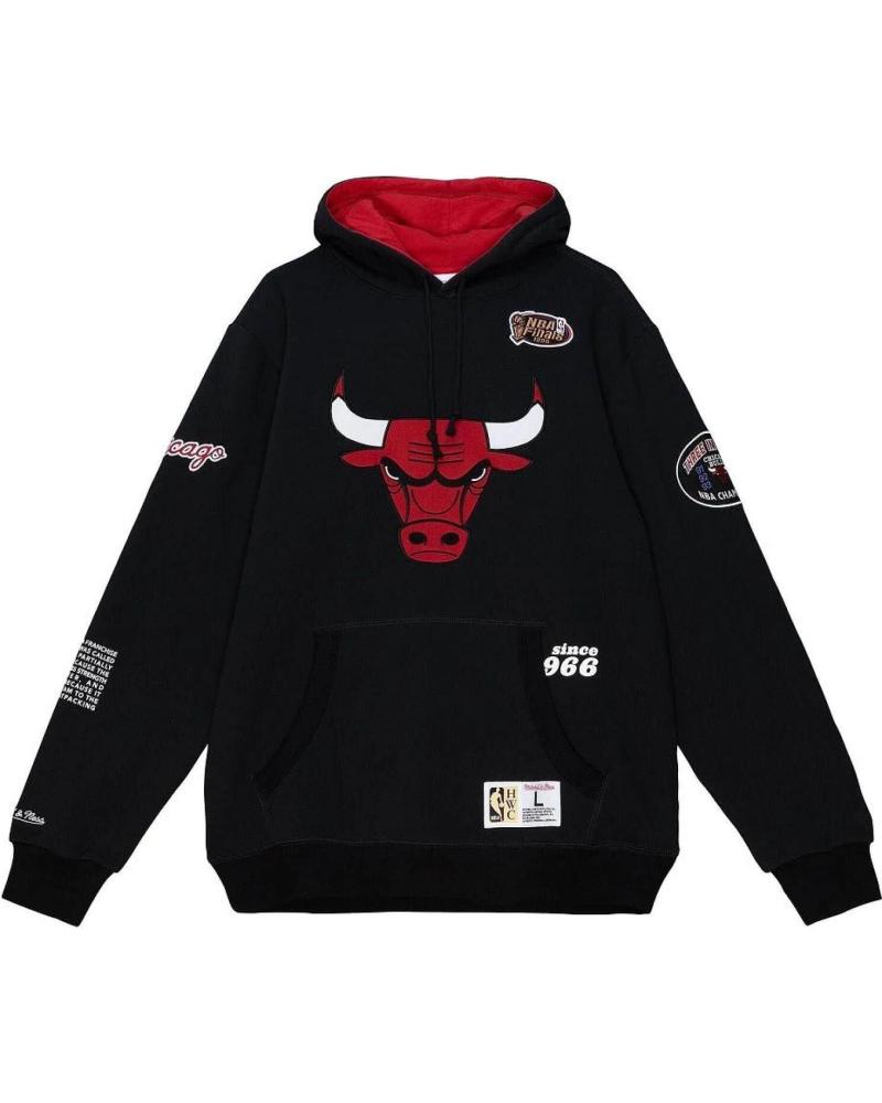 MITCHELL & NESS CHICAGO BULLS TEAM ORIGINS FLEECE HOODY 1
