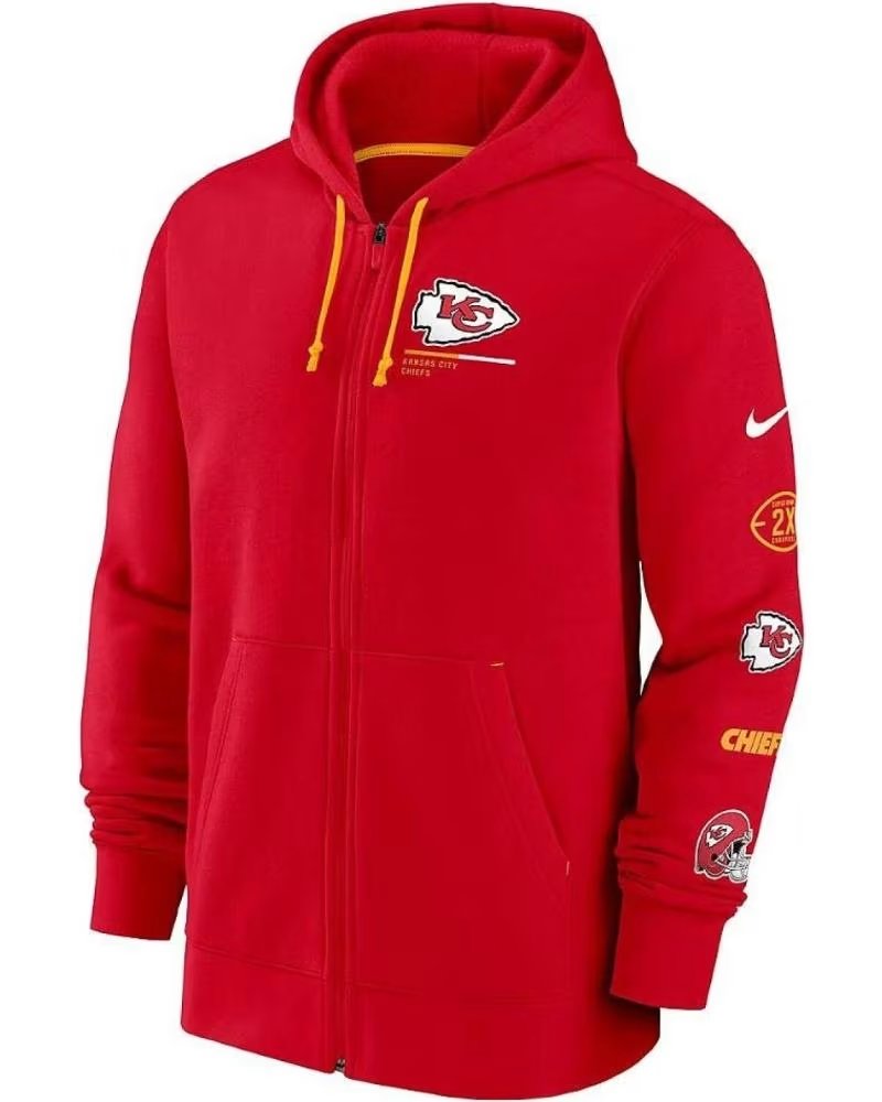 SUDADERA CON CAPUCHA NIKE KANSAS CITY CHIEFS NFL PERFORMANCE 1