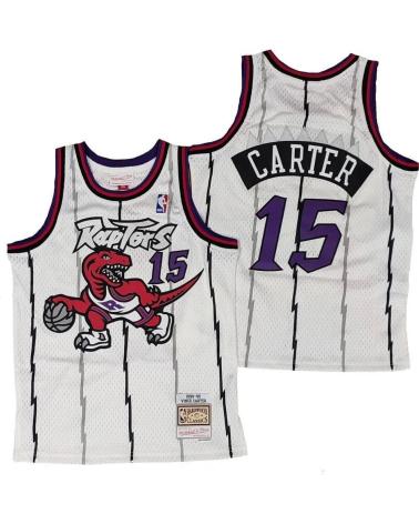 MITCHELL & NESS MAILLOT VINCE CARTER #15 TORONTO RAPTORS SWINGMAN