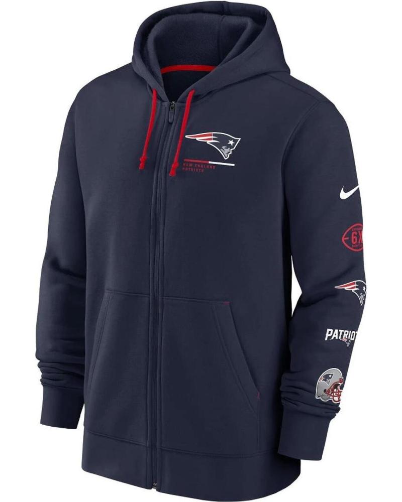 NIKE NFL NEW ENGLAND PATRIOTS PERFORMANCE HOODIE JACKET 1
