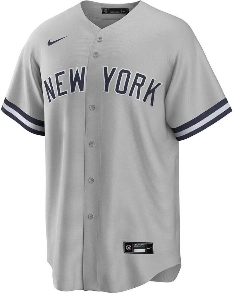 CAMISETA BÉISBOL NIKE NEW YORK YANKEES MLB RÉPLICA GRIS 1