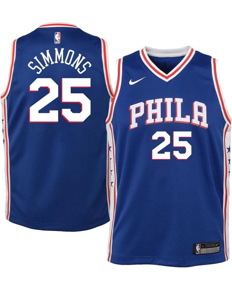 CAMISETA BALONCESTO NIKE BEN SIMMONS PHILADELPHIA 76ERS SWINGMAN IC