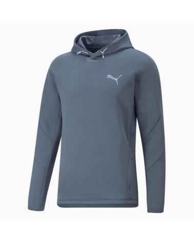 PUMA SUDADERA CON CAPUCHA EVOSTRIPE AZUL AZUL