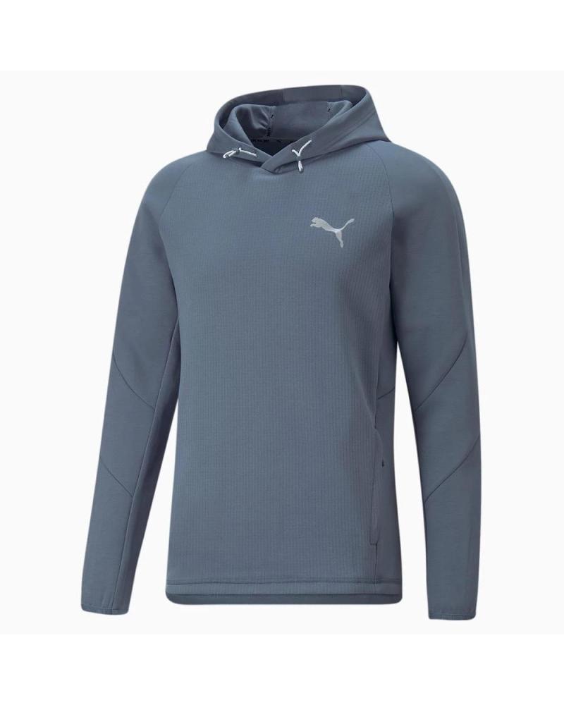 PUMA SUDADERA CON CAPUCHA EVOSTRIPE AZUL AZUL