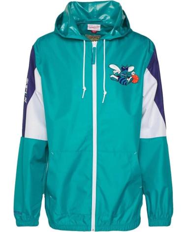 MITCHELL & NESS CHARLOTTE HORNETS THROW IT BACK W WINDBREAKER JACKET 1