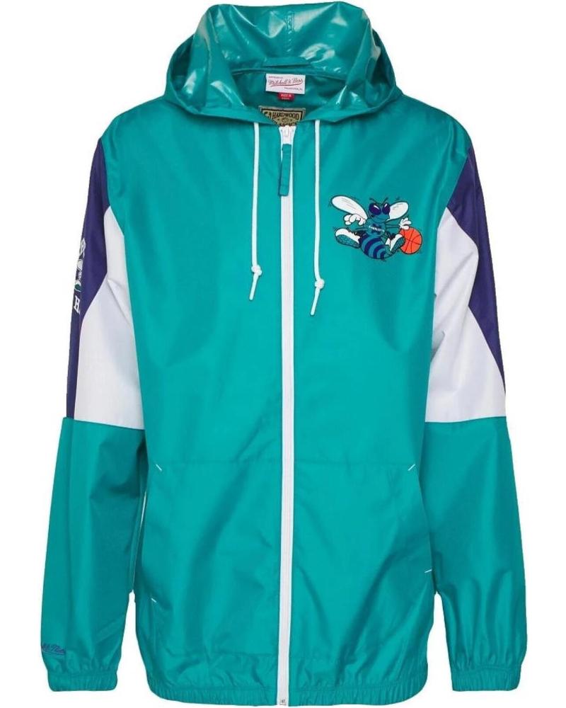 JAQUETA CORTA-VENTO MITCHELL & NESS CHARLOTTE HORNETS THROW IT BACK W 1