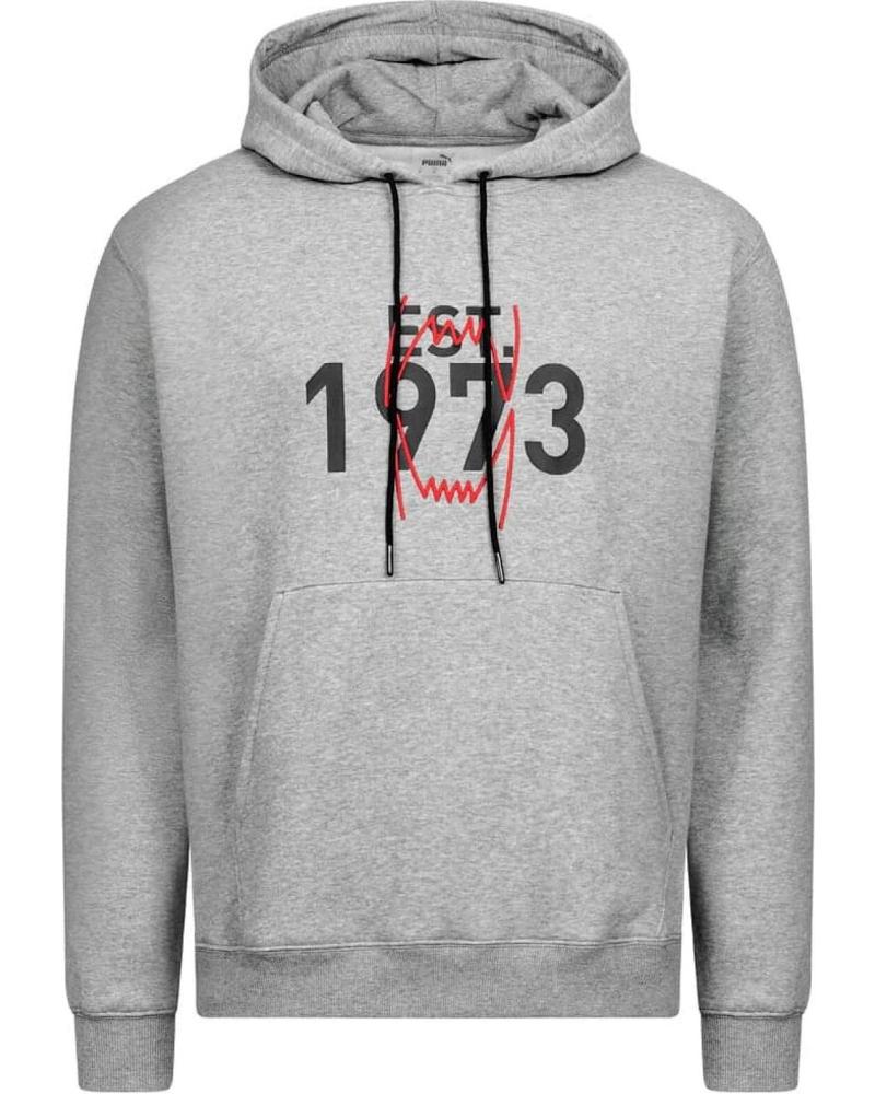 PUMA HOOPS FRANCHISE HOODIE GREY 1