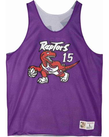 CAMISOLA REVERSÍVEL MITCHELL & NESS VINCE CARTER TORONTO RAPTORS MESH TANK 1