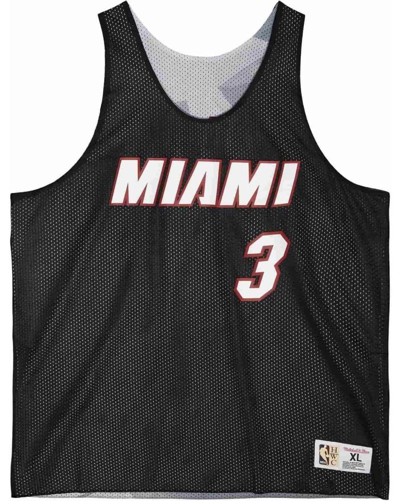 MITCHELL & NESS MAILLOT RÉVERSIBLE DWYANE WADE MIAMI HEAT MESH TANK 1