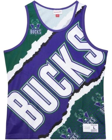 CANOTTA MITCHELL & NESS MILWAUKEE BUCKS JUMBOTRON 2 TANK 1