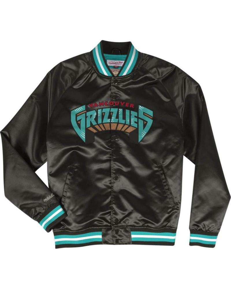 JAQUETA MITCHELL & NESS VANCOUVER GRIZZLIES LIGHTWEIGHT SATIN 1
