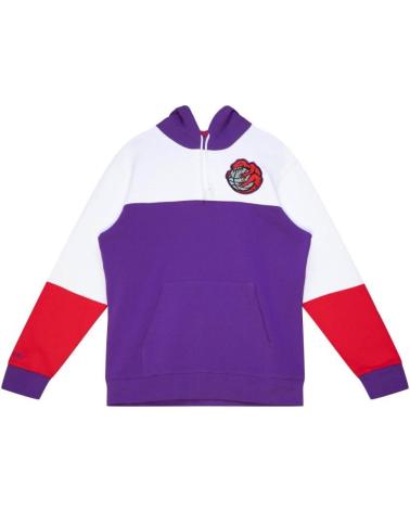 FELPA CON CAPPUCCIO MITCHELL & NESS NBA TORONTO RAPTORS FUSION FLEECE 2 1