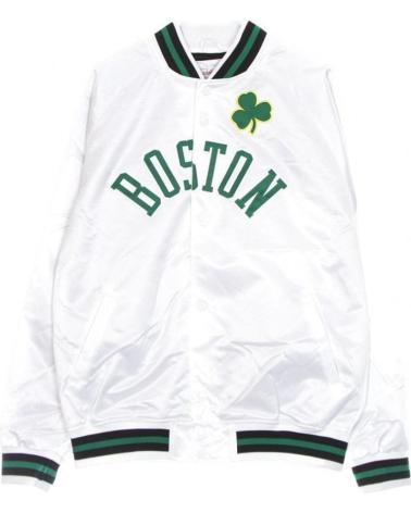 GIACCA LEGGERA SATINATA MITCHELL & NESS BOSTON CELTICS 1
