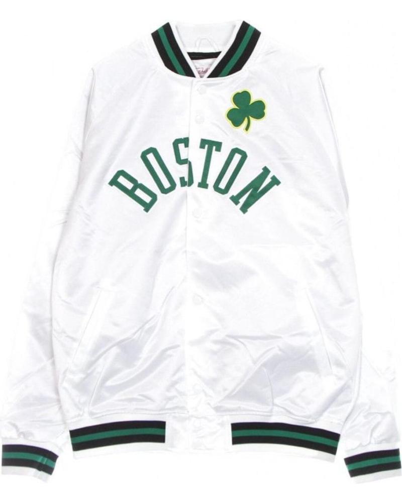 GIACCA LEGGERA SATINATA MITCHELL & NESS BOSTON CELTICS 1