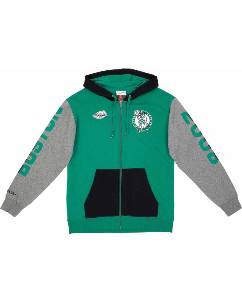 MITCHELL & NESS FULL ZIP BOSTON CELTICS 1