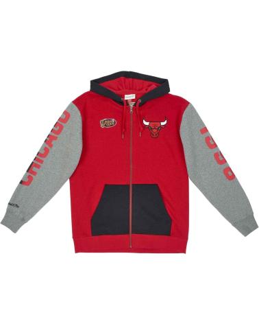 MITCHELL & NESS FULL ZIP CHICAGO BULLS HOODIE 1