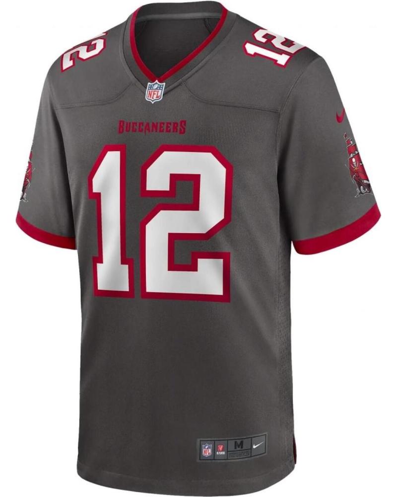 MAGLIA NIKE NFL GAME TOM BRADY TAMPA BAY BUCCANEERS GRIGIA 1
