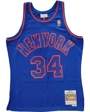 MITCHELL & NESS CHARLES OAKLEY NEW YORK KNICKS MAGLIA RETRO SWINGMAN 1996-97 1