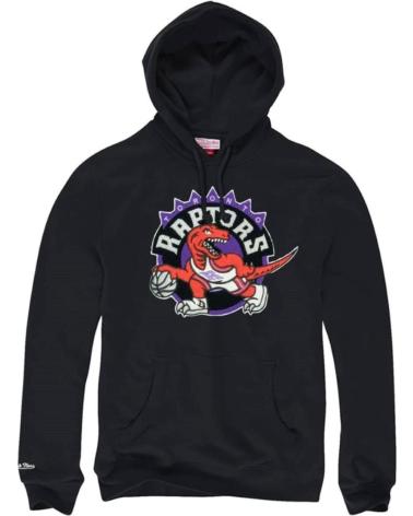 MITCHELL & NESS TORONTO RAPTORS CHENILLE LOGO HOODIE BLACK 1
