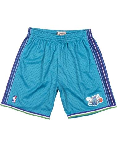 MITCHELL & NESS NBA SWINGMAN SHORTS CHARLOTTE HORNETS 1999-00 - TURQUOISE