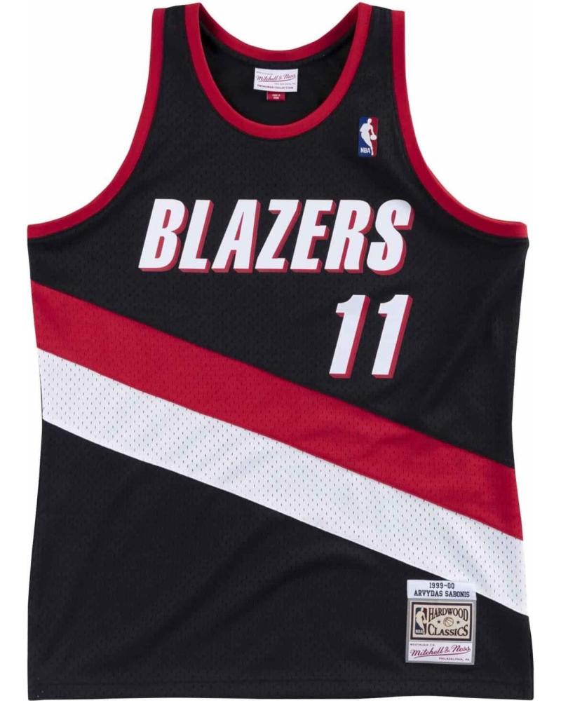 MITCHELL & NESS NBA SWINGMAN TRIKOT ARVYDAS SABONIS PORTLAND TRAIL BLAZERS 1999-00 1