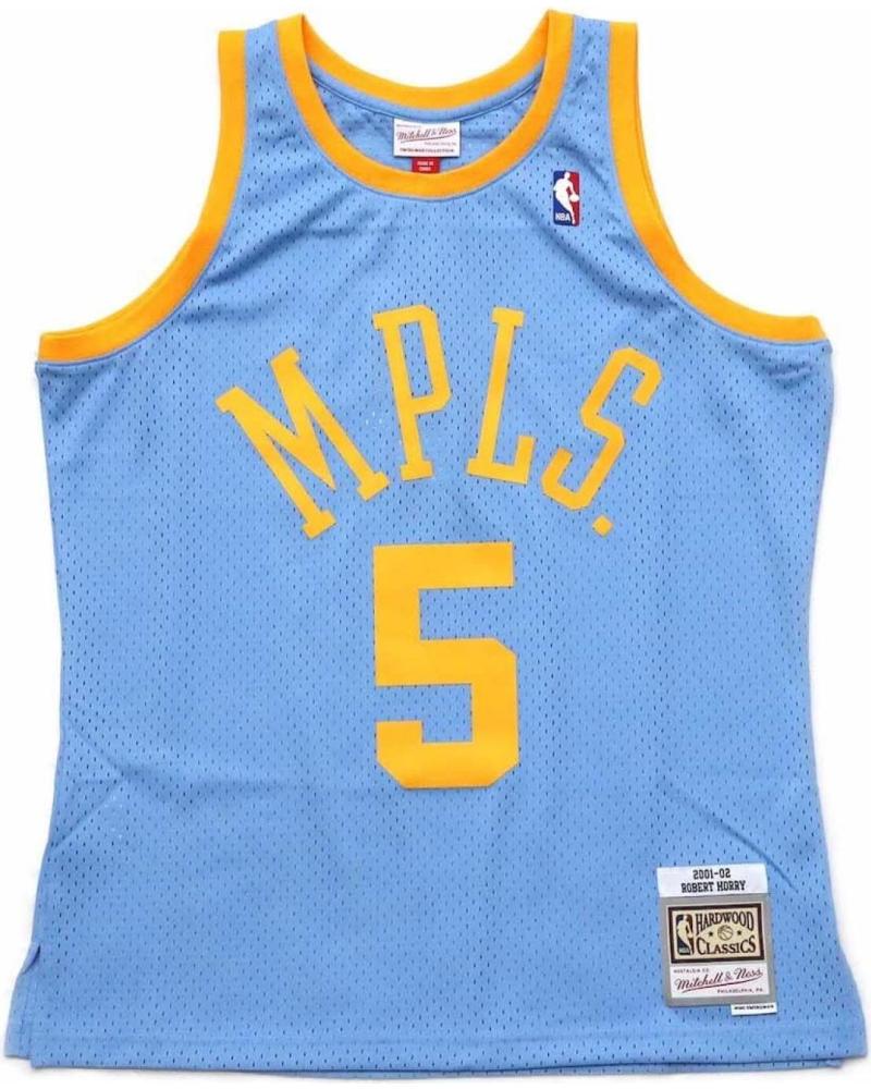 MITCHELL & NESS NBA SWINGMAN TRIKOT ROBERT HORRY LAKERS 'MPLS' RETRO 1