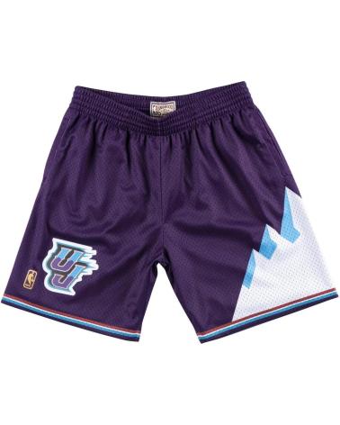 CALÇÕES MITCHELL & NESS UTAH JAZZ SWINGMAN 1996-97 ROXO