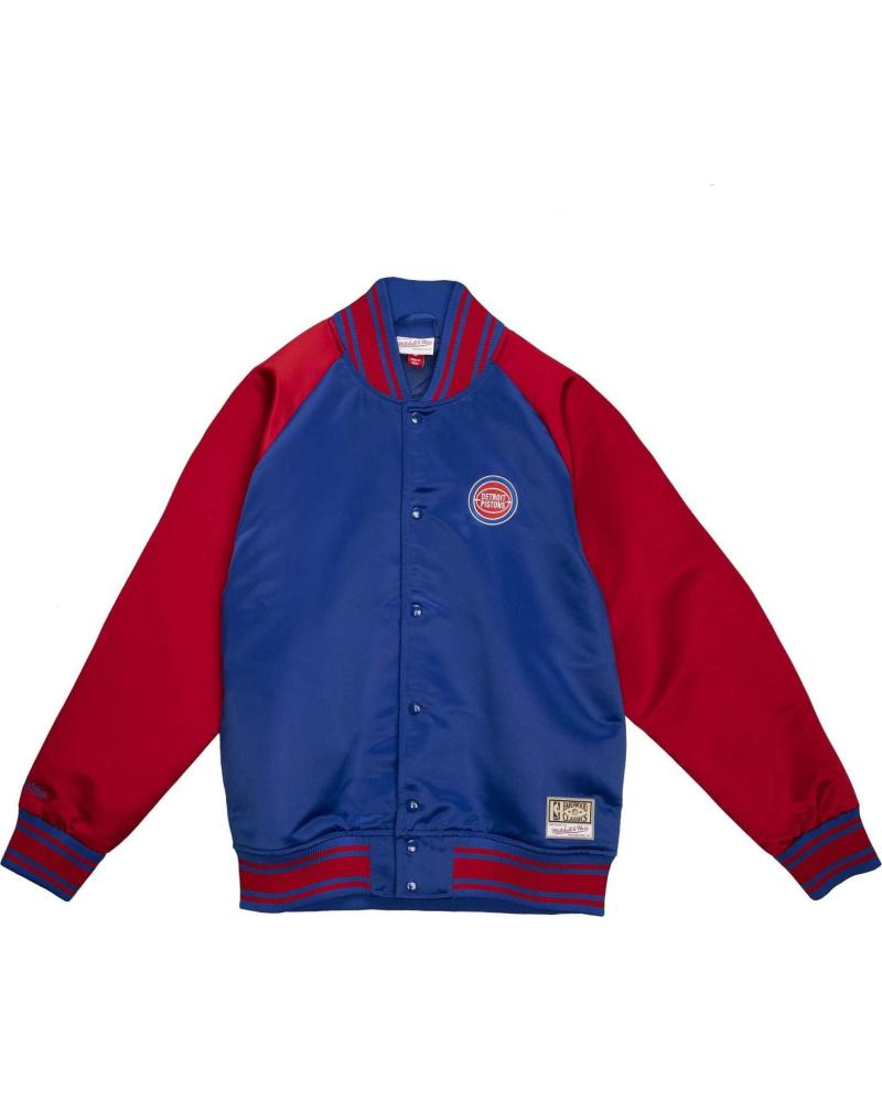 MITCHELL & NESS DETROIT PISTONS COLOSSAL SATIN JACKE JAC 1 1