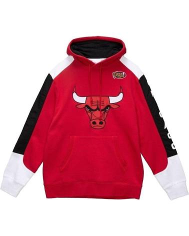 MITCHELL & NESS CHICAGO BULLS FUSION FLEECE HOODIE 1