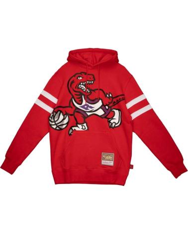 FELPA CON CAPPUCCIO MITCHELL & NESS TORONTO RAPTORS BIG FACE 2.0 FLEECE 1