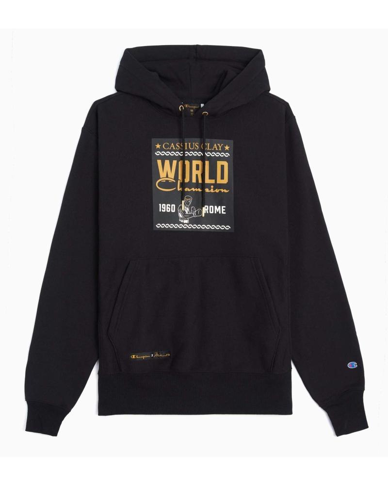 CHAMPION ROME 960 HOODIE BLACK - MUHAMMAD ALI EDITION 1