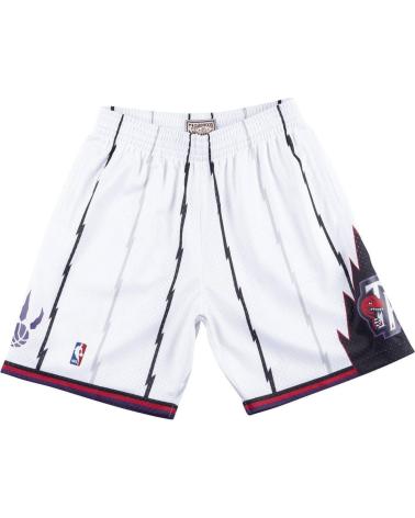 CALÇÕES MITCHELL & NESS TORONTO RAPTORS RETRO SWINGMAN 998 BRANCO 1