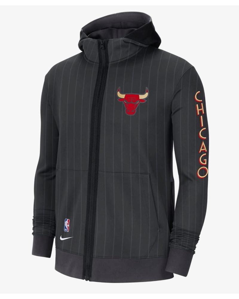 GIACCA NIKE THERMA-FLEX BULLS SHOWTIME CITY EDITION 1