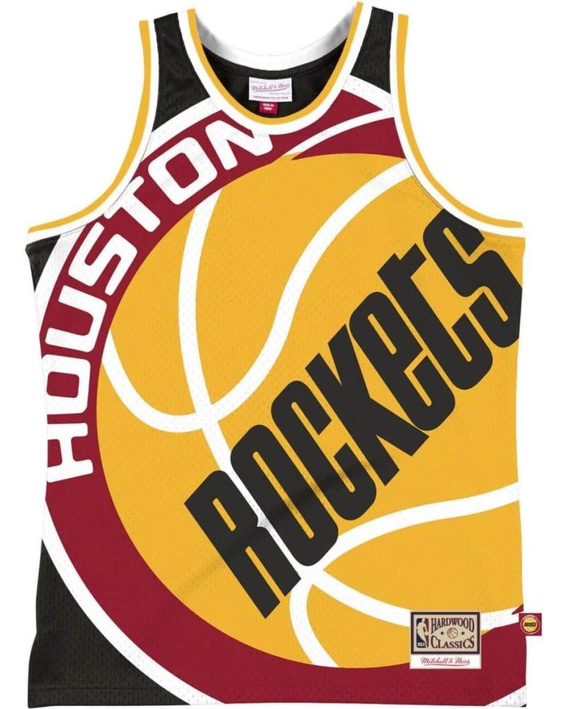 CAMISOLA DE BASQUETEBOL MITCHELL & NESS HOUSTON ROCKETS BIG FACE 2.0 TANK TOP 1