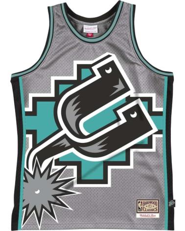 MITCHELL & NESS SAN ANTONIO SPURS BIG FACE 2.0 TANK TOP TRIKOT 1
