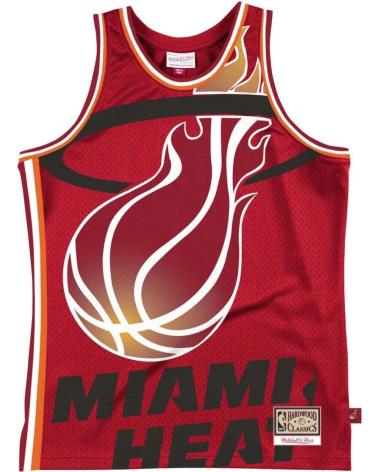 MITCHELL & NESS CANOTTA MIAMI HEAT BIG FACE 2.0 1