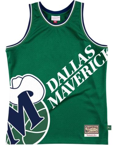MITCHELL & NESS CANOTTA DA BASKET DALLAS MAVERICKS BIG FACE 2.0 TANK TOP 1