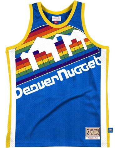 MITCHELL & NESS CANOTTA DA BASKET DENVER NUGGETS BIG FACE 2.0 TANK TOP 1