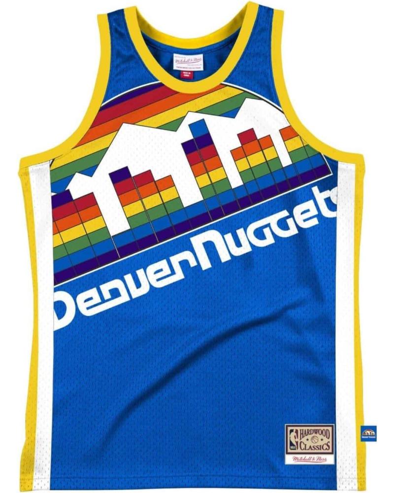 MITCHELL & NESS CANOTTA DA BASKET DENVER NUGGETS BIG FACE 2.0 TANK TOP 1